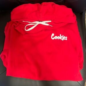 COOKIES HOODIE - “Thanks For Smoking With Us” Size M